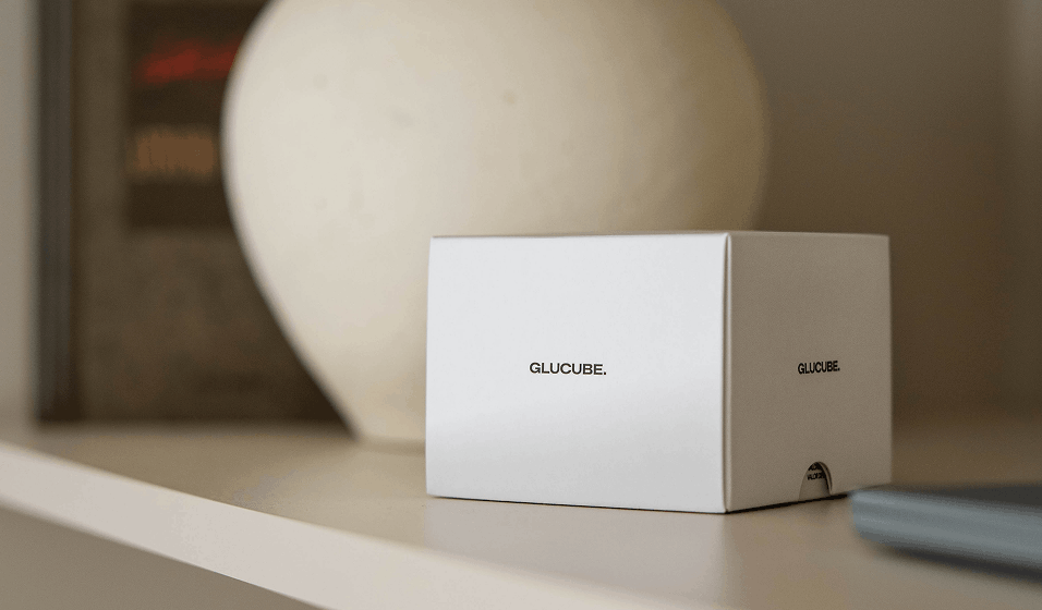 Caja Glucube para el control frecuente de tu glucosa