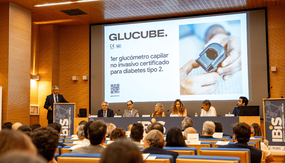Presentación de Glucube en el Instituto de Biomedicina de Sevilla